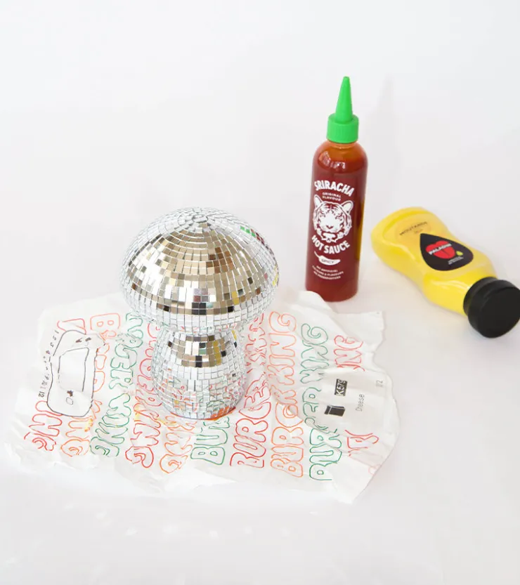 L'expressionist Veilleuse champignon disco