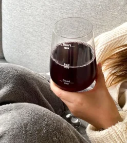 L'avant gardiste Verre à vin pour montrer son humeur