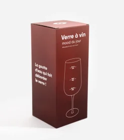 L'avant gardiste Verre à vin pour montrer son humeur